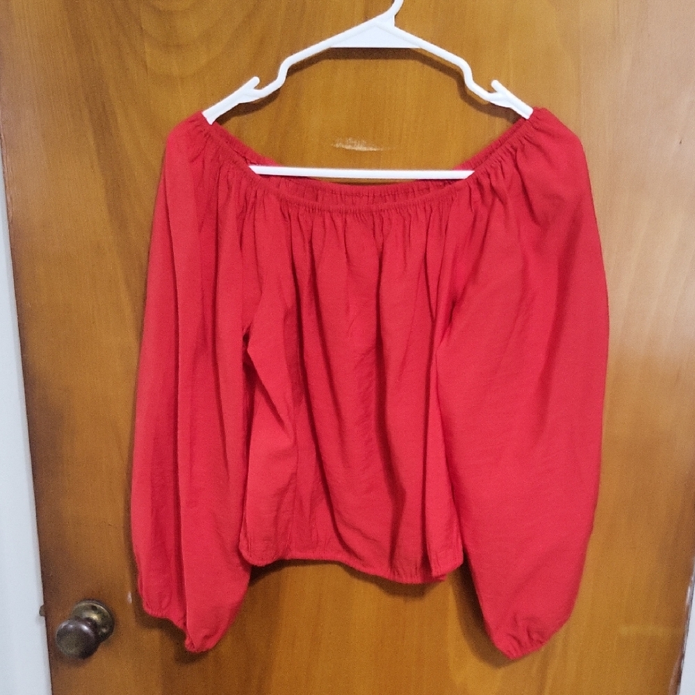 Nine West Size Medium Womens Off Shoulder Top
